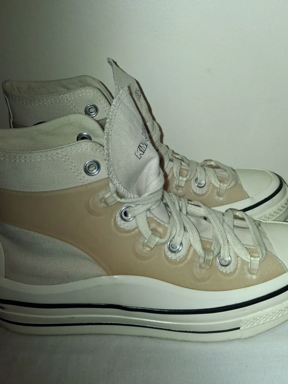 Converse x Kim Jones Chuck 70 High Top Sneakers Ivory Natural 171258C